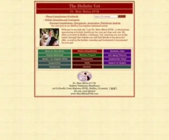 TheholisticVet.com(Holistic Vet) Screenshot