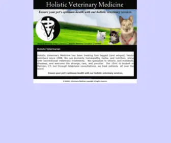 TheholisticVeterinarian.com(Holistic Veterinarian) Screenshot