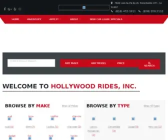 Thehollywoodrides.com(Used cars studio city ca) Screenshot