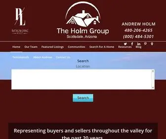 TheholmGroupaz.com(The Holm Group) Screenshot