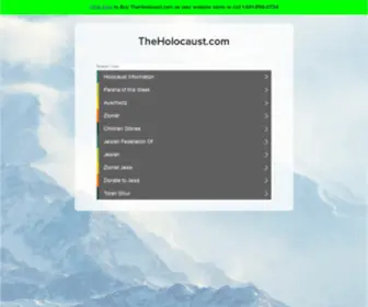 Theholocaust.com(Theholocaust) Screenshot
