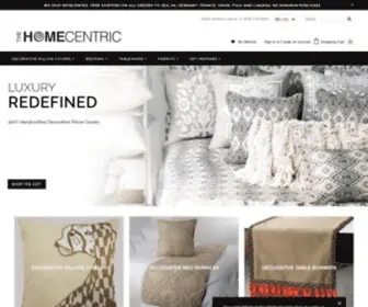 Thehomecentric.com(The HomeCentric Decorative Pillow Covers) Screenshot