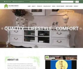 Thehomeconcept.com.my(The Home Concept Furniture Sdn Bhd) Screenshot