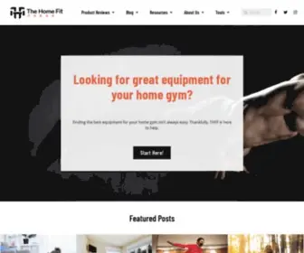Thehomefitfreak.com(Your Guide to the Best Home Gym Equipment) Screenshot