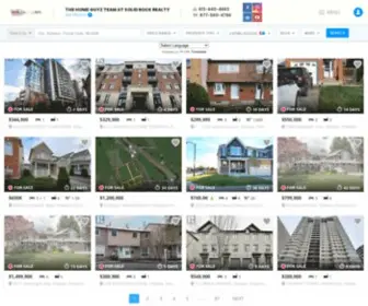 Thehomeguyz.ca(Real Estate in Ottawa. Information about Real Estate properties to buy or sell in Ottawa. REALTOR) Screenshot