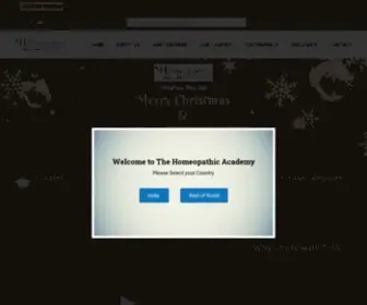 Thehomeopathicacademy.com(The homeopathic academy) Screenshot