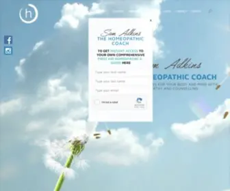 Thehomeopathiccoach.com(Our goal at The Homeopathic Coach Clinic) Screenshot