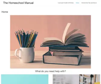 Thehomeschoolmanual.com(The Homeschool Manual) Screenshot