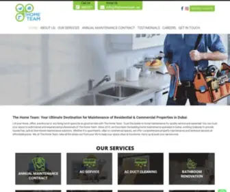 Thehometeam.ae(Best Home Maintenance and Office Maintenance Company in Dubai) Screenshot