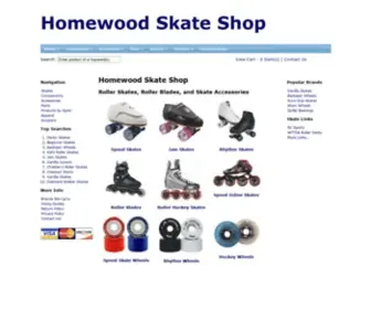 Thehomewoodskateshop.com(Homewood Skate Shop) Screenshot