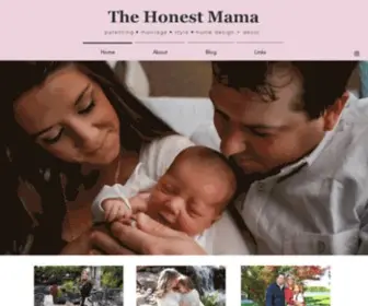 Thehonestmamablog.com(The Honest Mama) Screenshot