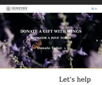 Thehoneybeeconservancy.org(The Honeybee Conservancy) Screenshot