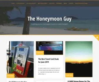 Thehoneymoonguy.com(Guiding you to champagne travel on a beer budget) Screenshot