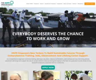 Thehopeprogram.org(Work) Screenshot