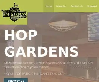 Thehopgardens.com(Neighborhood Taproom) Screenshot