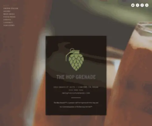 Thehopgrenade.com(Thehopgrenade) Screenshot