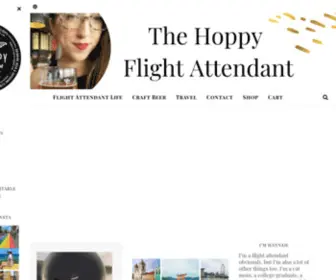 Thehoppyflightattendant.com(The Hoppy Flight Attendant) Screenshot