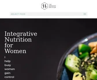 Thehormonedietitian.com(The Hormone Dietitian) Screenshot