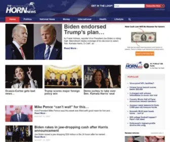 Thehornnews.com(The Horn News) Screenshot