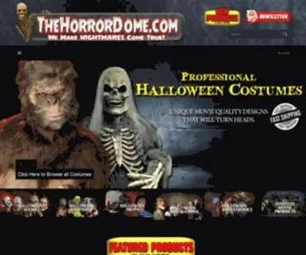 Thehorrordome.com(The Horror Dome) Screenshot