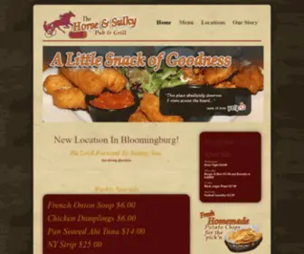 Thehorseandsulky.com(The Horse & Sulky Pub & Grill) Screenshot