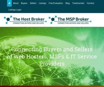 Thehostbroker.com(The Host Broker) Screenshot