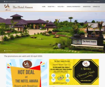 Thehotelamara.com(The Hotel Amara) Screenshot