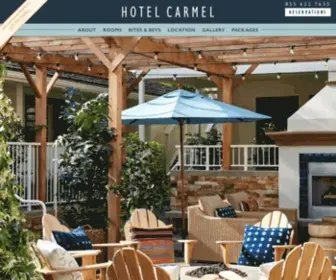 Thehotelcarmel.com(The Hotel Carmel) Screenshot