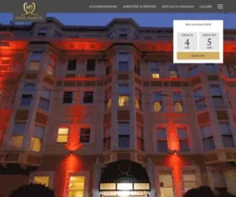 Thehotelmajestic.com(Hotel Majestic) Screenshot