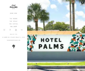 Thehotelpalms.com(Hotel Palms) Screenshot