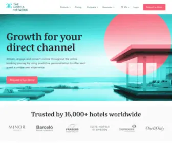 Thehotelsnetwork.com(The Hotels Network) Screenshot