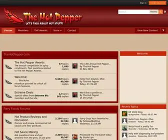 Thehotpepper.com(The Hot Pepper) Screenshot