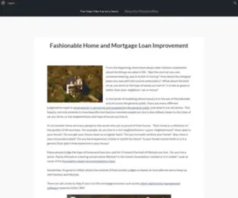 Thehourglassfiles.com(Fashionable Home and Mortgage Loan Improvement) Screenshot