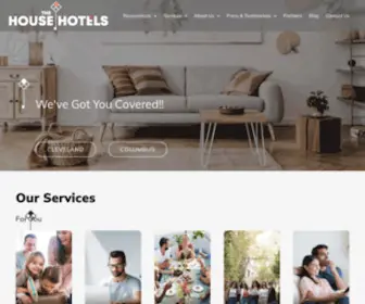 Thehousehotels.com(Top Rated Boutique Hotels in Cleveland & Columbus) Screenshot