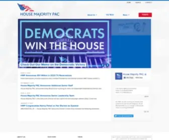 Thehousemajoritypac.com(The House Majority PAC) Screenshot