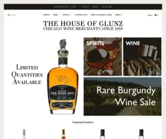 Thehouseofglunz.com(The House of Glunz) Screenshot