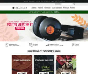 Thehouseofmarley.cl(House of Marley Chile) Screenshot