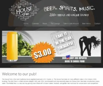 Thehousepub.com(The House Pub) Screenshot