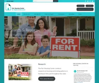 Thehousingcenter.org(The Fair Housing Center's mission) Screenshot