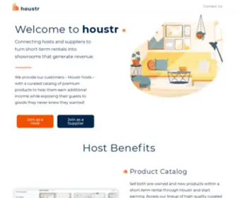 Thehoustr.com(Increase STR and Airbnb Revenue by up to 50%) Screenshot