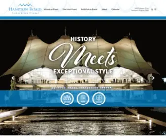 Thehrcc.com(Hampton Roads Convention Center) Screenshot