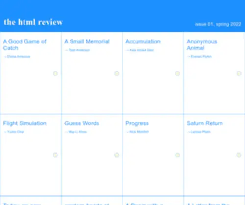 Thehtml.review(The html review) Screenshot
