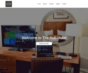 Thehubaddis.com(The Hub Hotel) Screenshot