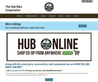 Thehubbikecoop.org(The Hub Bike Co) Screenshot