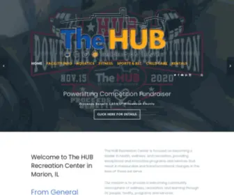 Thehubmarion.com(The HUB Recreation Center in Marion) Screenshot