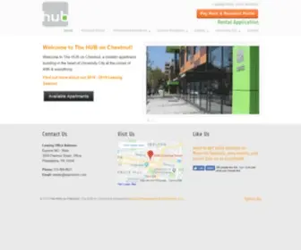 Thehubonchestnut.com(The Hub on Chestnut) Screenshot