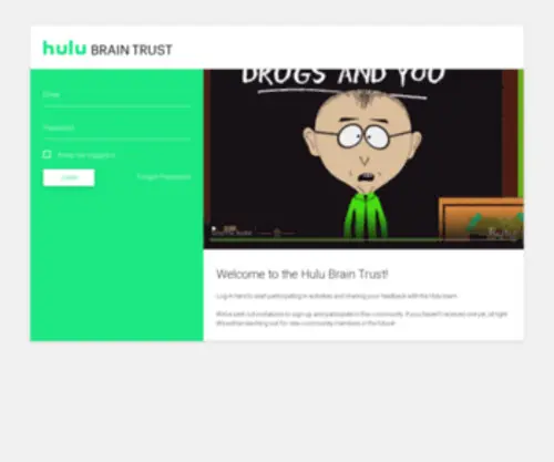 Thehulubraintrust.com(Thehulubraintrust) Screenshot