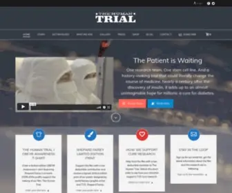 Thehumantrial.com(The Human Trial) Screenshot