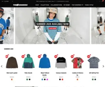 Thehundreds.com(The Hundreds) Screenshot