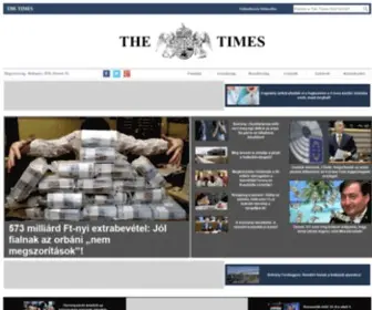 Thehungariantimes.hu(Tarts velünk) Screenshot